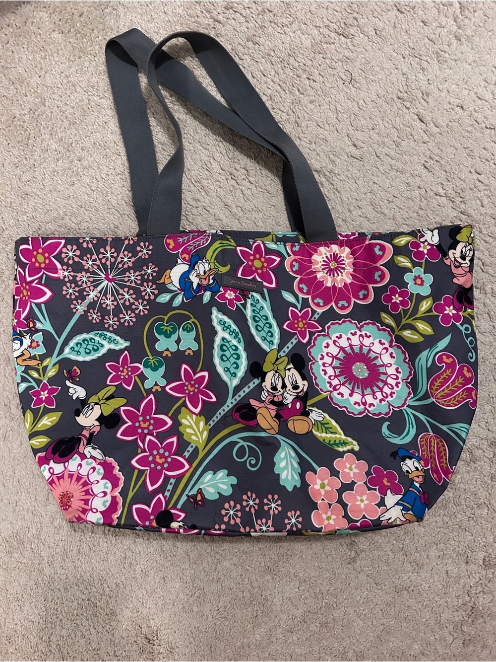 Disney Vera Bradley Family Tote Drawstring Bag